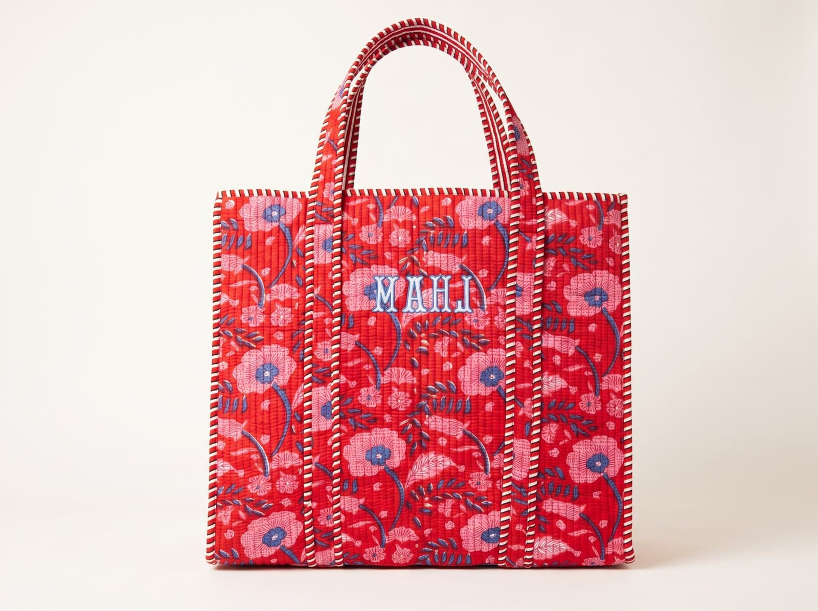 Embroidered Tote